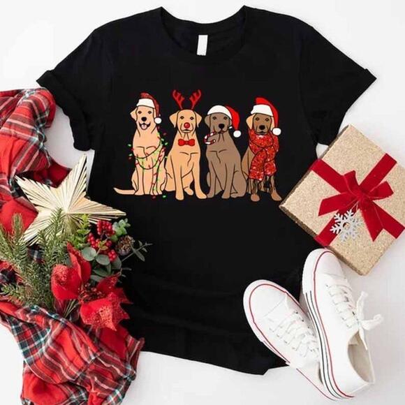 Olin
D Other - Christmas Dog Family Matching Holiday Lights T-Shirt